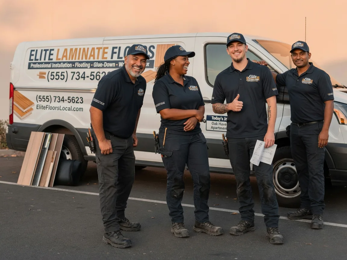 Laminate flooring installation company in Parker Dam, CA